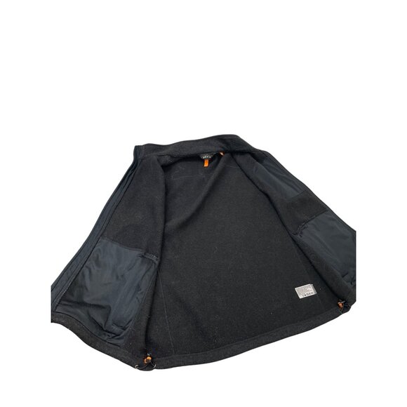 Orvis Mens Black Zip-Up Polyester Vest Size M SKU 8436 - Picture 13 of 16